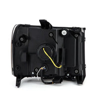 AlphaRex 07-13 GMC Sierra LUXX-Series LED Projector Headlights Jet Black OffRoadUSA.com