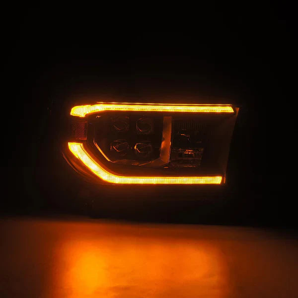 AlphaRex 07-13 Toyota Tundra/08-17 Toyota Sequoia MK II NOVA-Series LED Projector Headlights Chrome (With Level Adjuster)