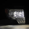 AlphaRex 09-14 Ford F150 MKII NOVA-Series LED Projector Headlights Chrome OffRoadUSA.com