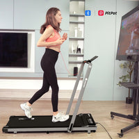 DeerRun A5 Pro Smart 2 in 1 Folding Treadmill Silver DeerRun®