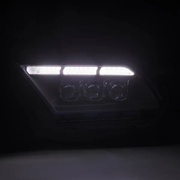 AlphaRex 10-12 Ford Mustang MK II NOVA-Series LED Projector Headlights Alpha-Black