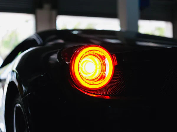 AlphaRex 10-15 Ferrari 458 NOVA-Series Prismatic LED Tail Lights - Red Clear