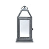 Elements 12-inch Classic Metal Decorative Lantern in Gray EasyOptionXY LLC