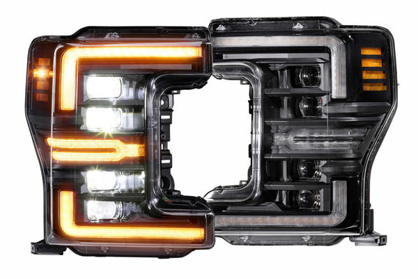 Morimoto Ford Super Duty (17-19) XB LED Headlights - Amber DRL OffRoadUSA.com