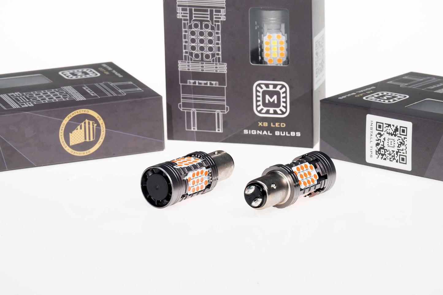 Morimoto XB LED Turn Signal Bulbs (Resistor-Free): 1157