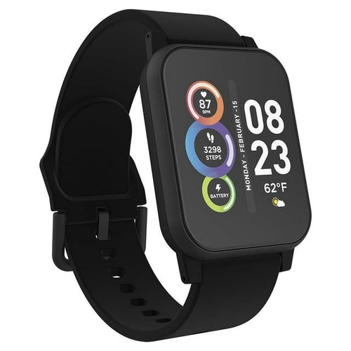 Itech Fusion 2S Unisex Adult Smartwatch w/ Multi-Sport, Black EasyOptionXY LLC