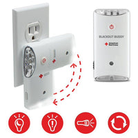 Eton ARCBB201W-SNG American Red Cross Blackout Buddy Swivel Light, 3 Pack EasyOptionXY LLC