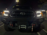 AlphaRex 12-15 Toyota Tacoma PRO-Series Halogen Projector Headlights Black OffRoadUSA.com