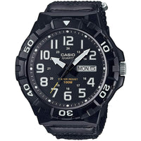 Casio Men's Sports Quartz 100m Black Resin/Nylon Watch MRW210HB-1BV EasyOptionXY LLC