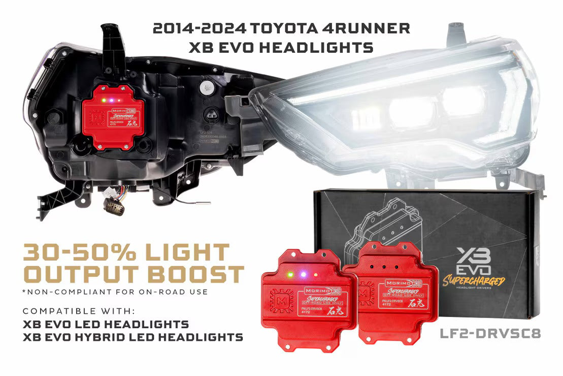 Morimoto Supercharged Drivers: 14-24 4Runner XB Evo/XB Evo Hybrid