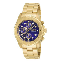 Invicta Pro Diver Chronograph Blue Dial Gold-plated Men's Watch 19157 EasyOptionXY LLC