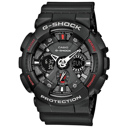Men's Black G-Shock Analog Digital Anti-Magnectic (model number GA-120-1ADR) EasyOptionXY LLC