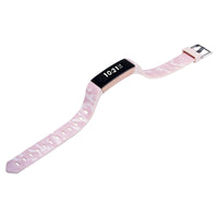 Itech Sport Unisex Adult Smartwatch Tracker with Interchangeable Strap, Blush Camo/White EasyOptionXY LLC