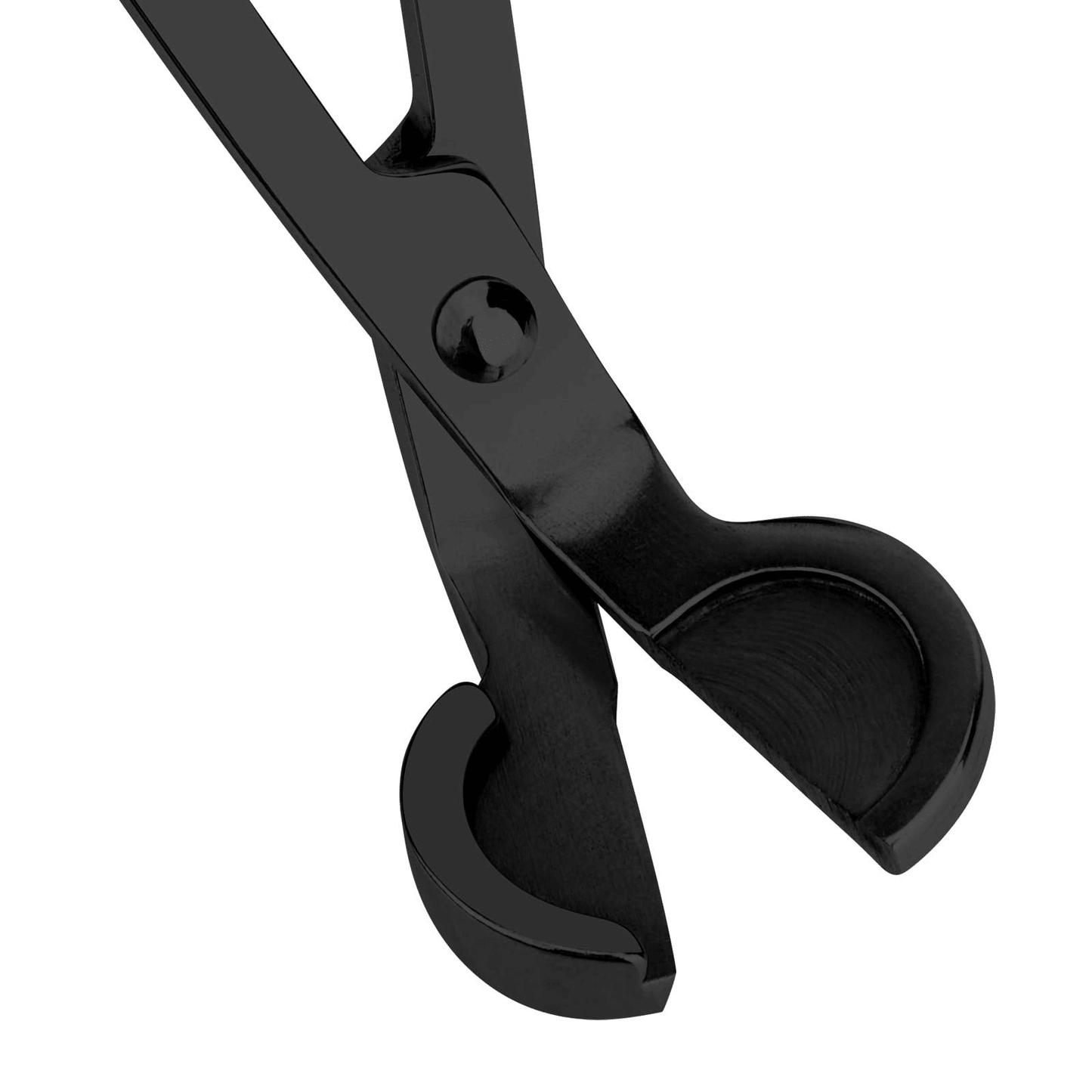 Rongsi Candle Wick Trimmer, Polished Stainless Steel Wick Clipper Cutter, Scissors, Reaches Deep Into Candles to Cut Spent Wicks (Black) EasyOptionXY LLC