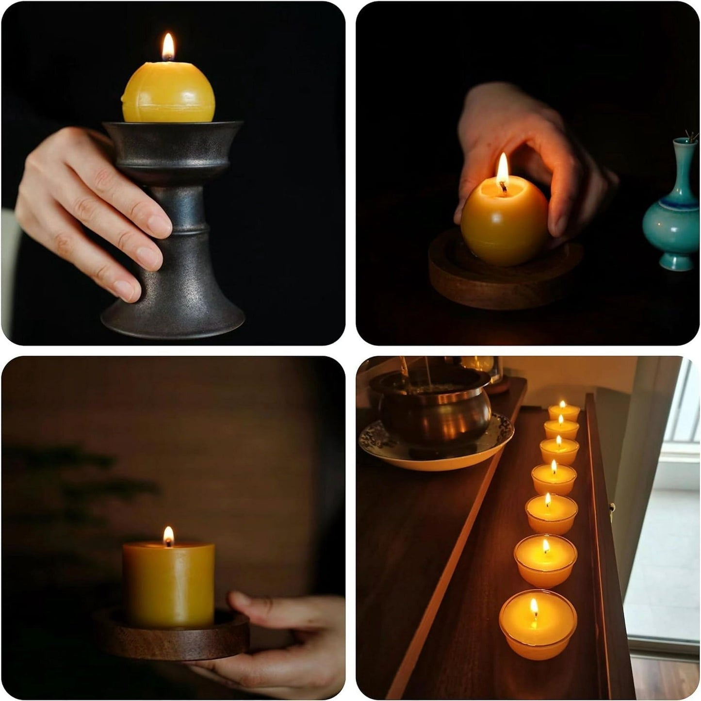 100 pcs H emp Candle Wicks 8 inch 2.5mm Beeswax Candle Wicks Thick Candle Wicks H emp Wicks Edible Candle Wick Butter Candle Making Wicks EasyOptionXY LLC