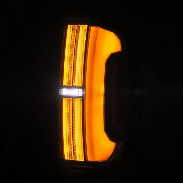 AlphaRex 14-21 Toyota Tundra NOVA-Series Prismatic LED Tail Lights Alpha-Black