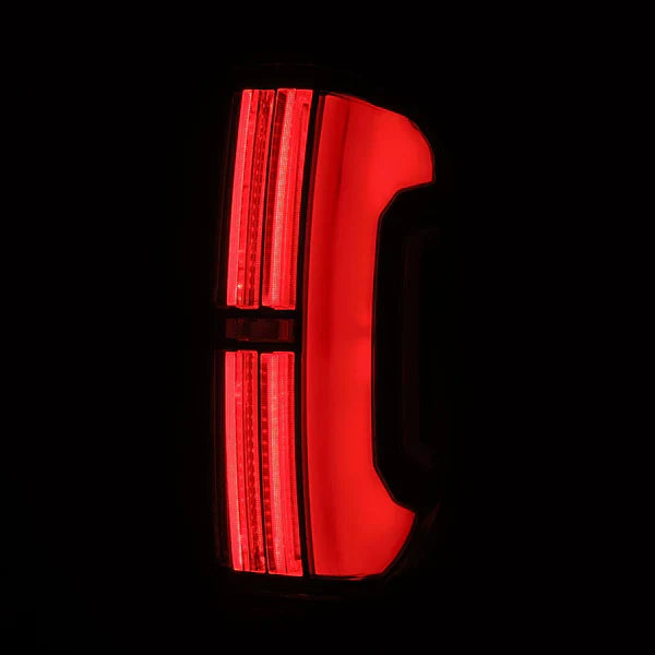 AlphaRex 14-21 Toyota Tundra NOVA-Series Prismatic LED Tail Lights Alpha-Black