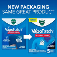 Vicks VapoPatch, Non-Medicated Wearable Arome Patch, Long Lasting Soothing Vicks Vapors, 5 Ct EasyOptionXY LLC