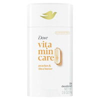 Dove VitaminCare+ No White Marks Women's Deodorant Stick Peaches & Shea Butter Aluminum Free, 2.6 oz EasyOptionXY LLC
