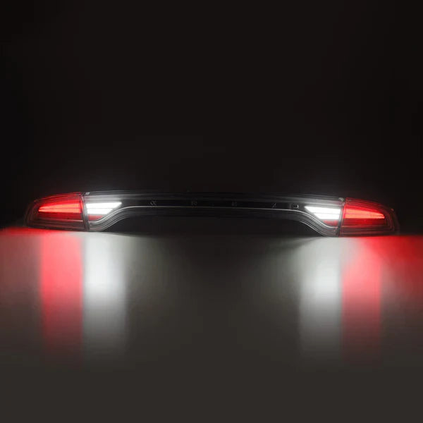 AlphaRex 15-23 Dodge Charger MKII NOVA-Series Prismatic LED Tail Lights Alpha-Black