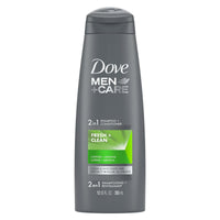 Dove Men+Care Fortifying 2-in-1 Shampoo and Conditioner Fresh & Clean with Caffeine, 12 oz EasyOptionXY LLC