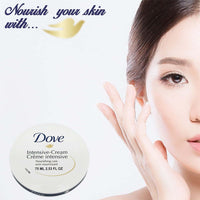 Dove Rich Nourishing Cream Natural Nourishing and Moisturizing. Rich, Creamy Formula. For All Skin Types. 2.53 Fl.Oz. Pack of 3 EasyOptionXY LLC