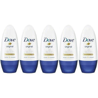 Dove Original Anti-Perspirant Roll-On, 50 Ml / 1.7 Ounce (Pack of 5) EasyOptionXY LLC