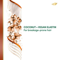 Dove Real Biomimetic Care Resist Daily Shampoo with Vegan Elastin All Hair Types, Coconut, 10 fl oz EasyOptionXY LLC