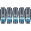Dove Men+Care Clean Comfort Anti-Perspirant Roll-On, 50 Ml / 1.7 Ounce (Pack of 5) EasyOptionXY LLC