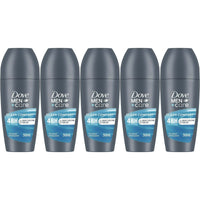 Dove Men+Care Clean Comfort Anti-Perspirant Roll-On, 50 Ml / 1.7 Ounce (Pack of 5) EasyOptionXY LLC