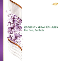 Dove Real Bio-Mimetic Care Daily Conditioner with Vegan Collagen, Coconut, 10 fl oz EasyOptionXY LLC
