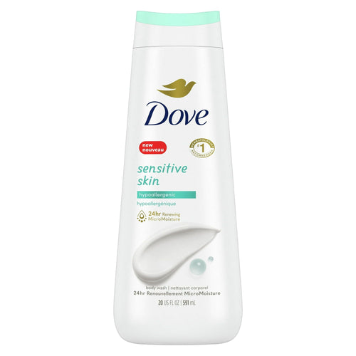 Dove Sensitive Skin Women's Body Wash Hypoallergenic Moisturizing Skin Cleanser, 20 oz EasyOptionXY LLC