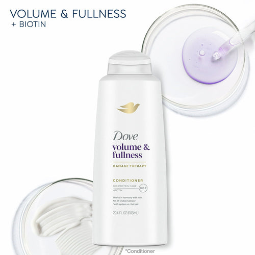 Dove Volume and Fullness Daily Conditioner with Bio-Protein Care, 20.4 fl oz EasyOptionXY LLC