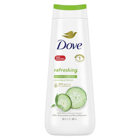 Dove Refreshing Long Lasting Gentle Women's Body Wash All Skin Type, Cucumber & Green Tea, 20 fl oz EasyOptionXY LLC