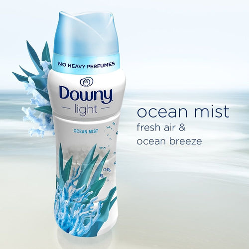 Downy Light Laundry Scent Booster Beads with No Heavy Perfumes, Ocean Mist Scent, 24 oz EasyOptionXY LLC