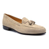 Zelli Italia 16-580-BON NAPLES Italian Kid Suede Tassel Loafer, Bone