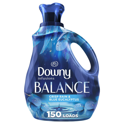 Downy Infusions Laundry Fabric Softener Liquid, BALANCE, Crisp Rain and Blue Eucalyptus, 101 fl oz EasyOptionXY LLC