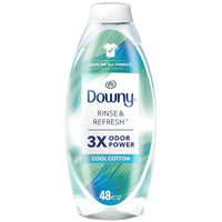 Downy Rinse & Refresh Laundry Odor Remover and Fabric Softener, Cool Cotton, 48 fl oz, 70 Loads EasyOptionXY LLC