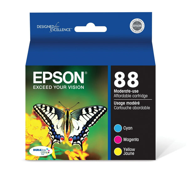 EPSON 88 DURABrite Ultra Ink Color Combo Pack For CX-4400, CX-4450, CX-7400, CX-7450, N-10, N-11, NX-100, NX-105, NX-110, NX-115, NX-200, NX-215, NX-300, NX-305, NX-400, NX-415 EasyOptionXY LLC