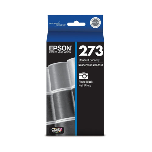 EPSON 273 Claria Ink Standard Capacity Photo Black Cartridge (T273120-S) Works with Expression Premium XP-520, XP-600, XP-610, XP-620, XP-800, XP-810, XP-820 EasyOptionXY LLC