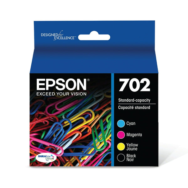 Epson 702 Standard-capacity Black/Color Combo Pack Ink Cartridge for WF-3720 & WF-3733 EasyOptionXY LLC