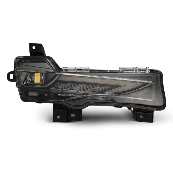 AlphaRex 17-23 Tesla Model 3/20-24 Model Y Double Tap Dual Color LED Projector Fog Lights