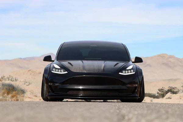 AlphaRex 17-23 Tesla Model 3 / 20-24 Model Y NOVA-Series LED Projector Headlights Black