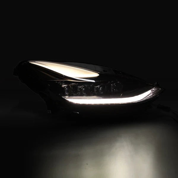 AlphaRex 17-23 Tesla Model 3 / 20-24 Model Y NOVA-Series LED Projector Headlights Alpha-Black