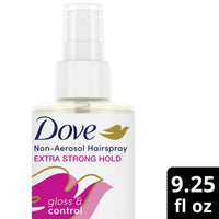 Dove Non-Aerosol Extra Strong Hold Women's Hairspray for Gloss & Control, 9.25 oz EasyOptionXY LLC