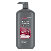 Dove Men+Care Exfoliating Deep Clean Face & Body Wash for Men, Citrus + Cedarwood, 30 oz EasyOptionXY LLC