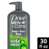 Dove Men+Care Extra Fresh Refreshing Hydrating Men's Face & Body Wash All Skin, 30 oz EasyOptionXY LLC