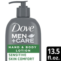 Dove Men+Care Sensitive Skin Comfort Women's Hand & Body Lotion Dry Skin Aloe, 13.5 oz EasyOptionXY LLC