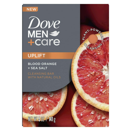 Dove Men+Care Men's Cleansing Bar Soap All Skin Type, Blood Orange + Sea Salt, 5 oz EasyOptionXY LLC