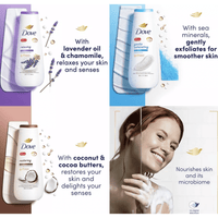 Dove Relax, Exfoliate & Restore Body Wash Variety Pack, 3 pk./23 oz. EasyOptionXY LLC